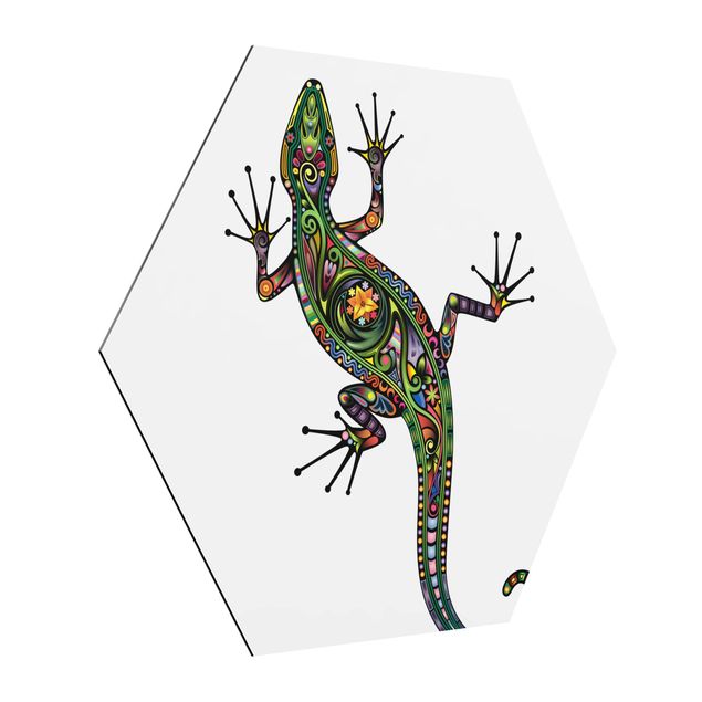 Prints modern Gecko Pattern