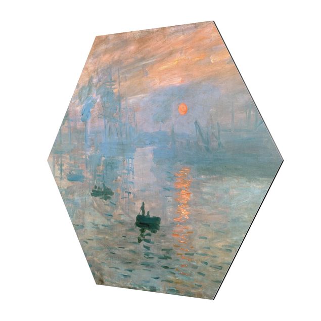 Prints modern Claude Monet - Impression (Sunrise)