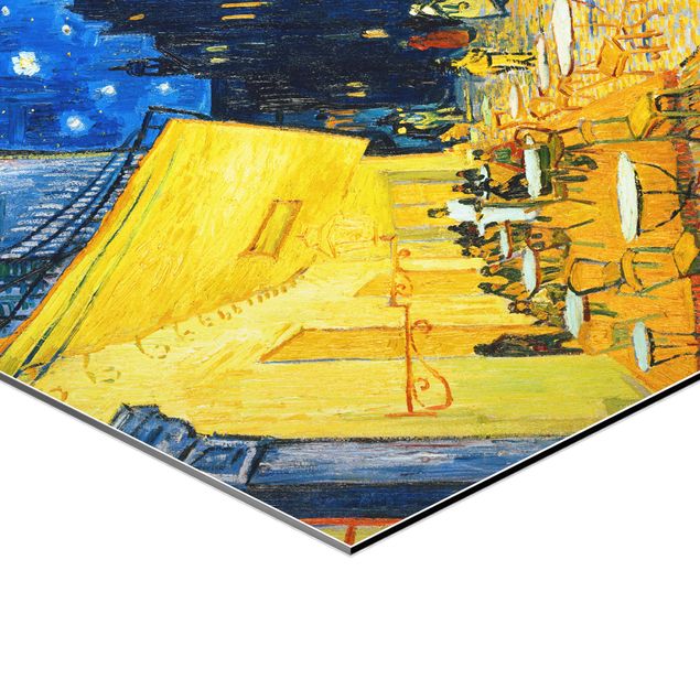 Prints modern Vincent van Gogh - Café Terrace at Night