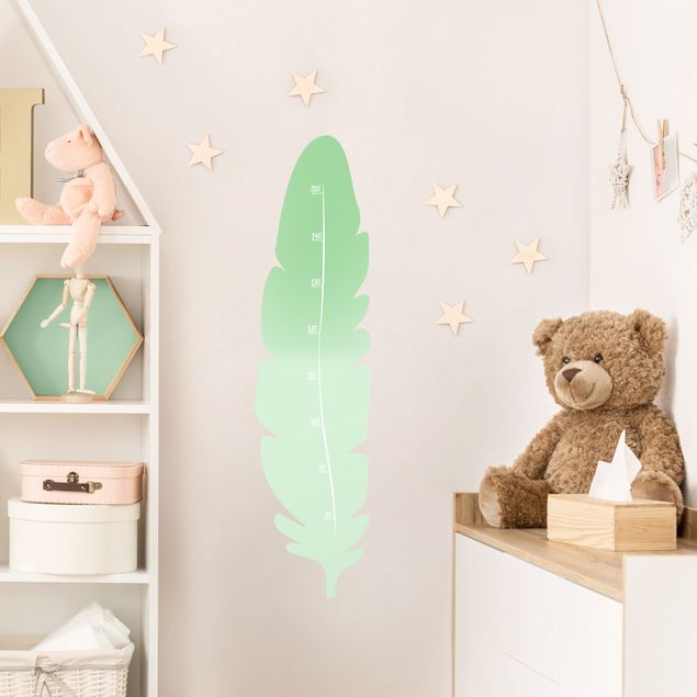 Wall stickers feather Feather Mint