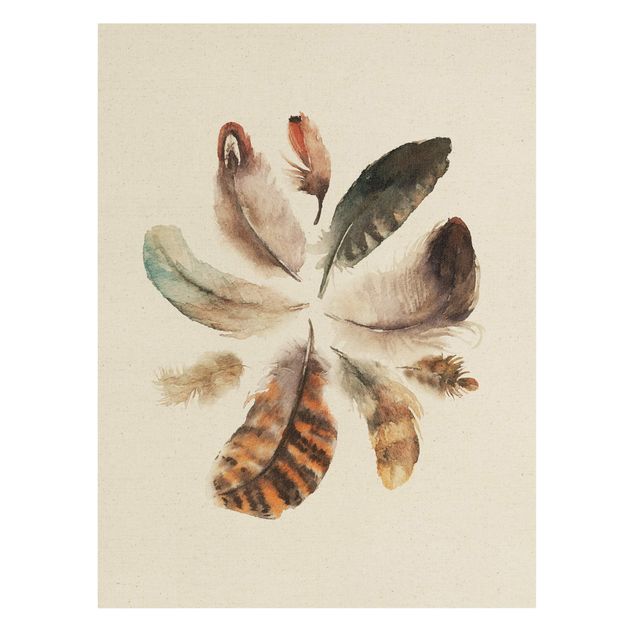 Contemporary art prints Feather Collection