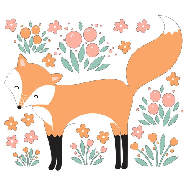 Self adhesive film Forest Friends With Fox