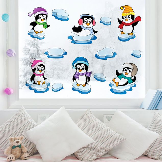 Nursery decoration Penguin Winter Set