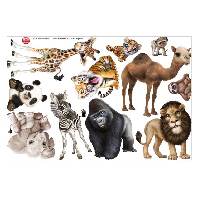 Window stickers animals Animals In Africa