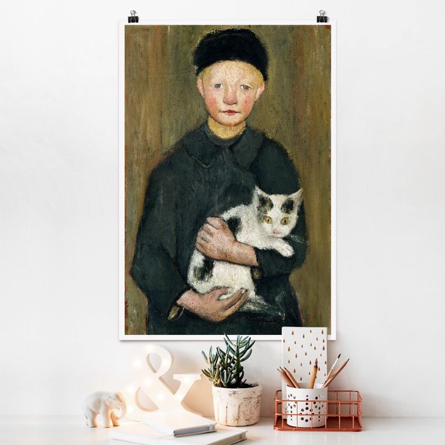 Kitchen Paula Modersohn-Becker - Boy with Cat