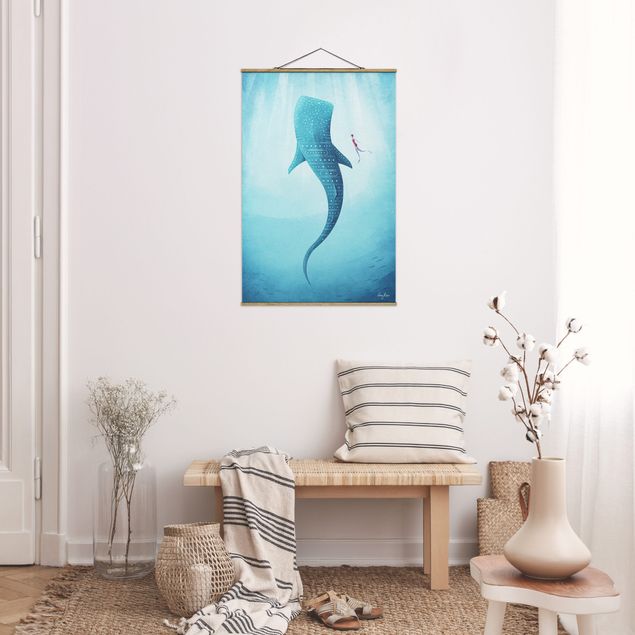 Canvas art The Whale Shark