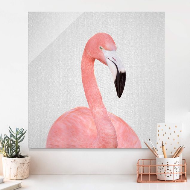 Nursery decoration Flamingo Fabian