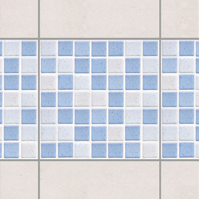Kitchen Mosaic Tiles Light Blue