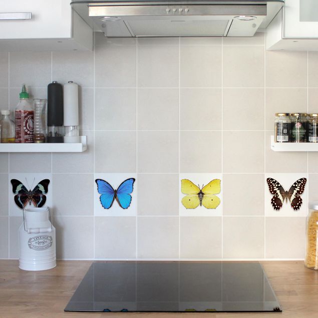 Self adhesive film Elegant Butterfly Set