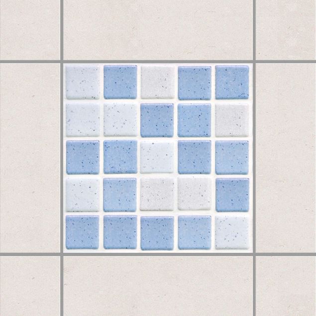 Kitchen Mosaic Tiles Light Blue