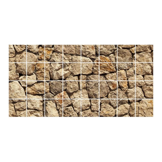 Adhesive films Old Cobblestone Wall