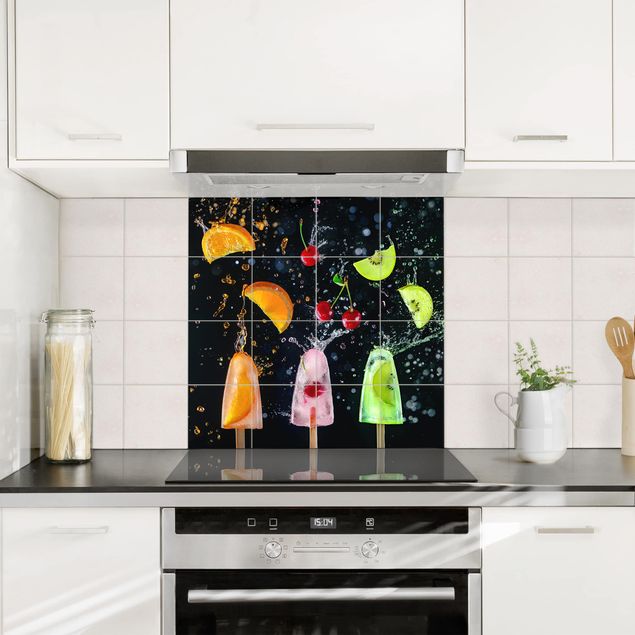 Kitchen tile stickers Popsicle
