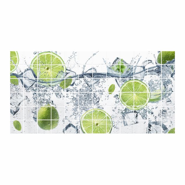 Tile stickers Refreshing Lime