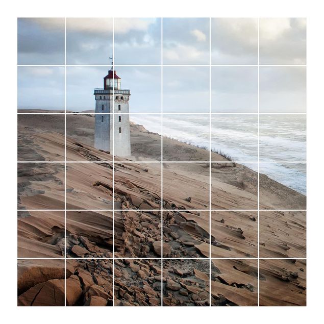 Film adhesive Lighthouse In Denmark