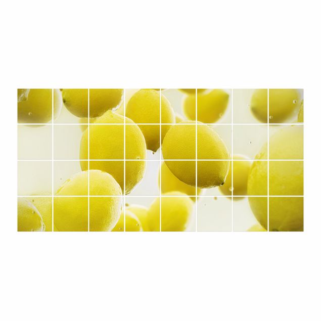 Tile stickers Lemons In Water