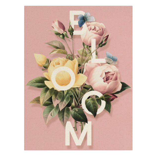 Floral prints Florale Typography - Bloom