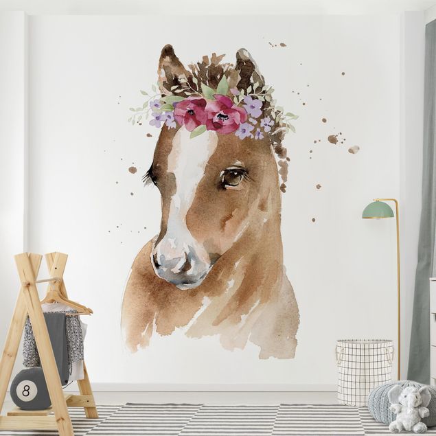 Wallpapers animals Floral Pony