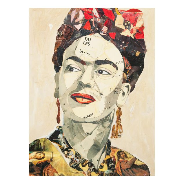 Canvas art Frida Kahlo - Collage No.2