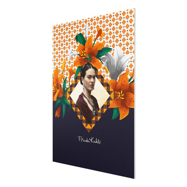 Prints modern Frida Kahlo - Lilies