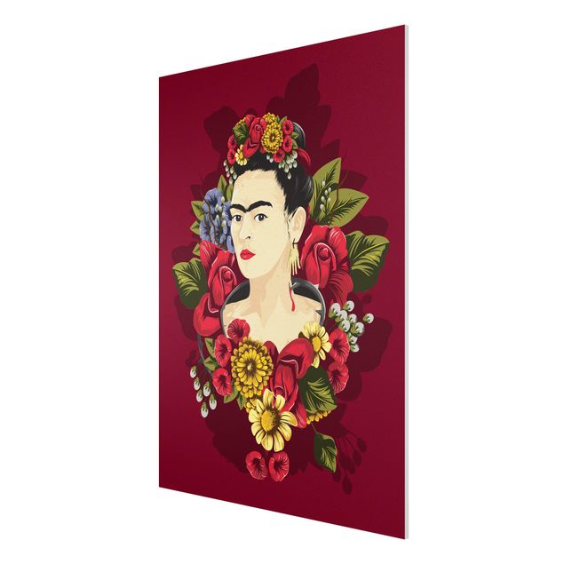 Prints floral Frida Kahlo - Roses