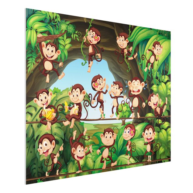 Nursery decoration Jungle Monkeys
