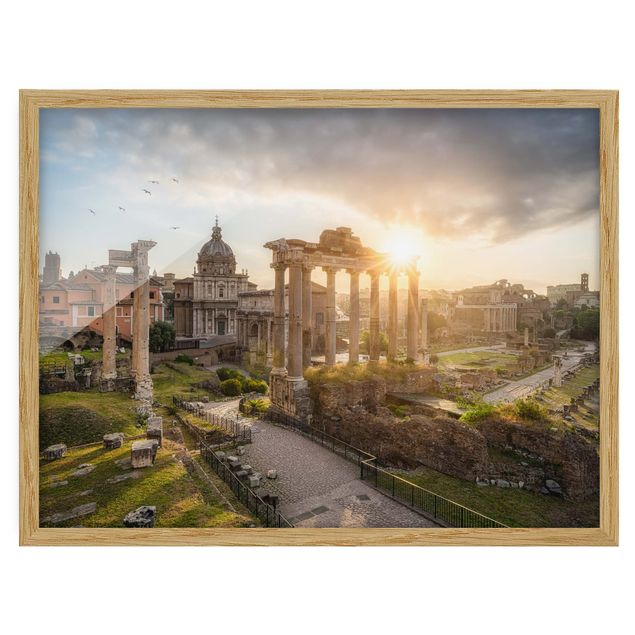 Architectural prints Forum Romanum At Sunrise