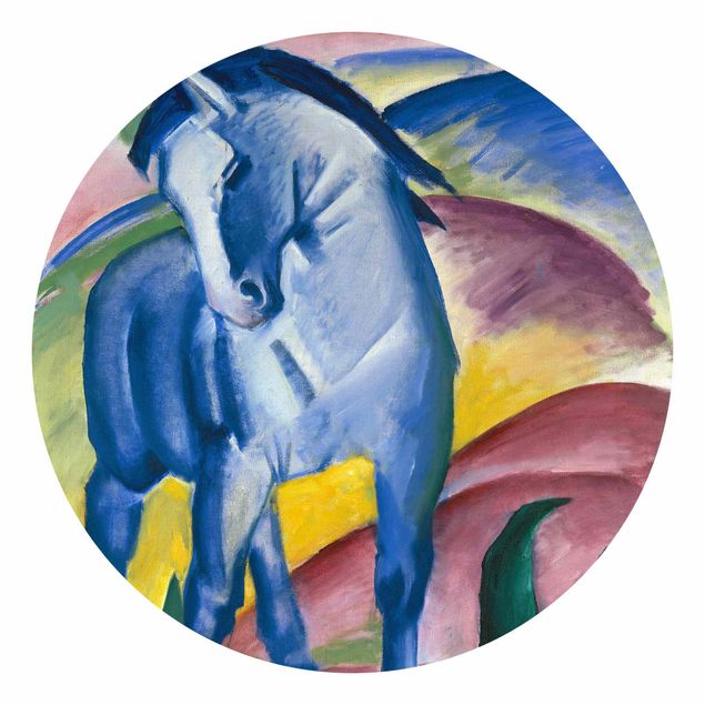 Wallpapers horse Franz Marc - Blue Horse I