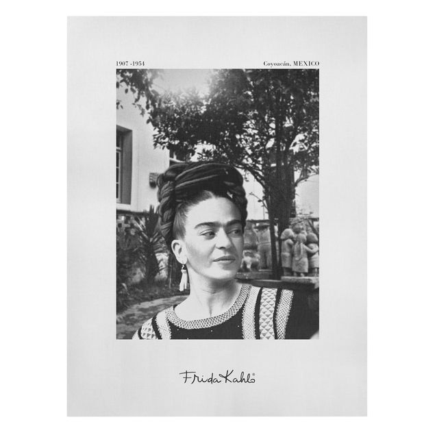 Frida Kahlo art Frida Kahlo Photograph Portrait In The Garden
