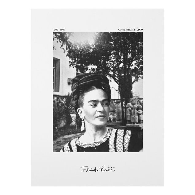 Frida Kahlo paintings Frida Kahlo Photograph Portrait In The Garden
