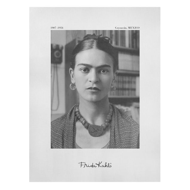 Frida Kahlo paintings Frida Kahlo Photograph Portrait In The House