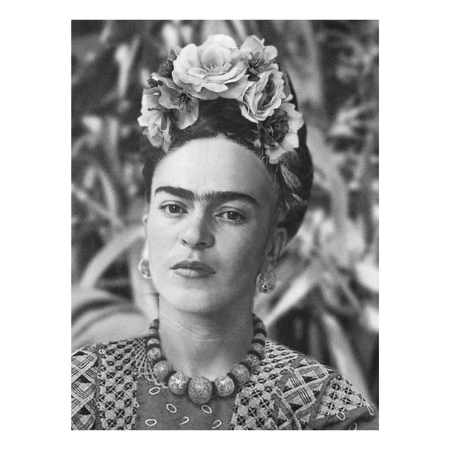 Frida Kahlo art Frida Kahlo Photograph Portrait With Flower Crown