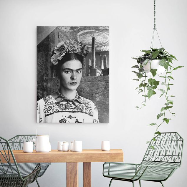 Art posters Frida Kahlo Photograph Portrait With Cacti