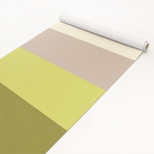 Adhesive films for furniture cabinet Spring Fresh Stripes - Cashmere Macchiato Pastel Green Bamboo