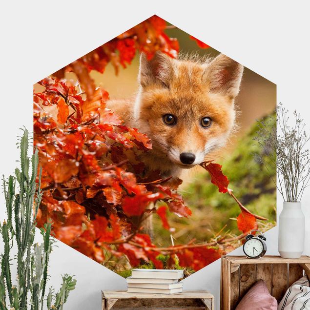 Kids room decor Fox In Autumn