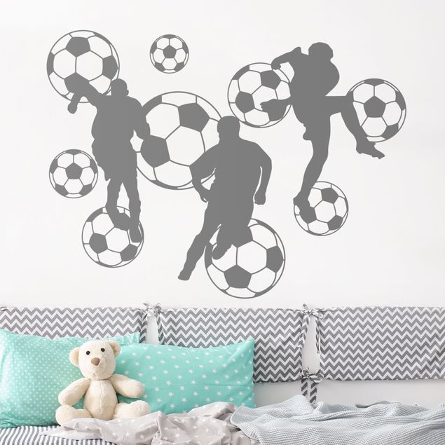 Nursery decoration Football Collage