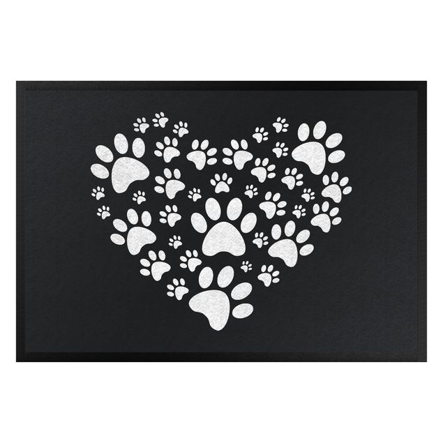Doormats funny Heart For Four Paws