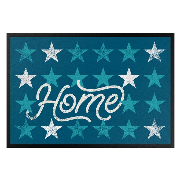 Doormats funny Home Stars Blue