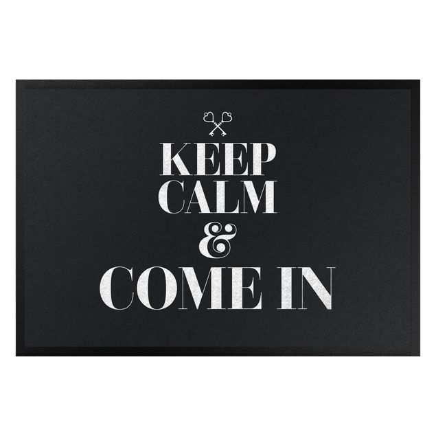 Funny front door mats Keep Calm And Come In