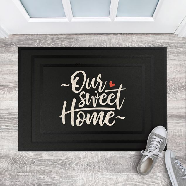 Doormats welcome Our sweet Home