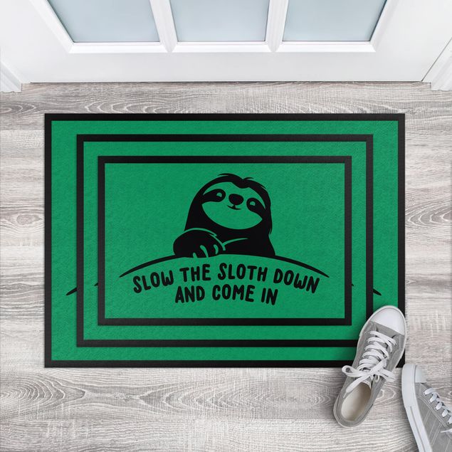 Modern rugs Slow Down The Sloth