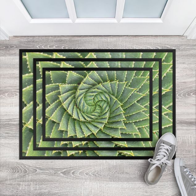 Floral rugs Spiral Aloe