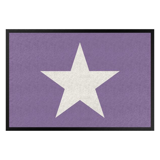Doormats star Star In Lilac