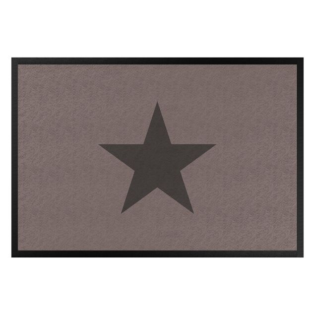 Doormats star Star In Drab