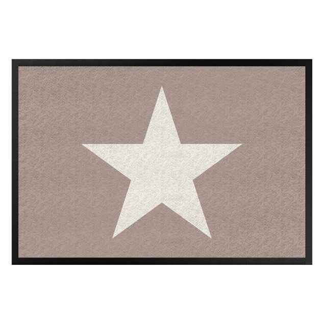 Doormats star Star In Taupe
