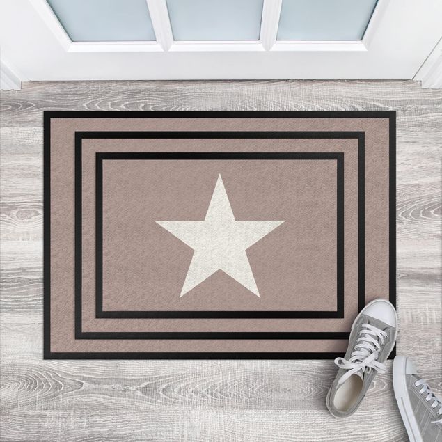 modern area rugs Star In Taupe