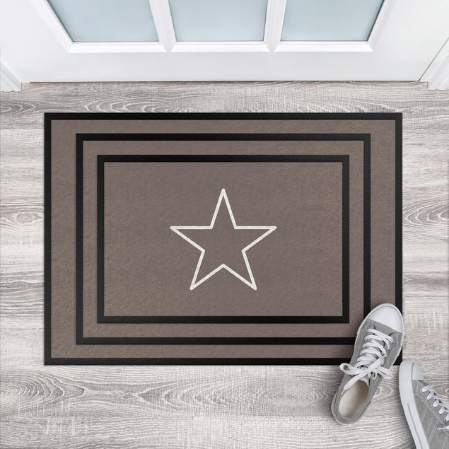 contemporary rugs Star Shape