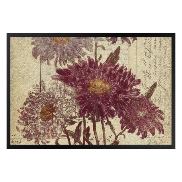 Floral doormat Vintage Flower