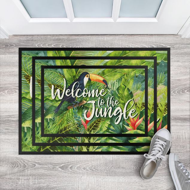 Welcome mat Welcome to the Jungle