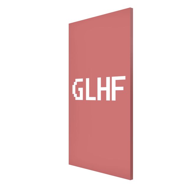 Modern art prints Gaming Abbreviation GLHF