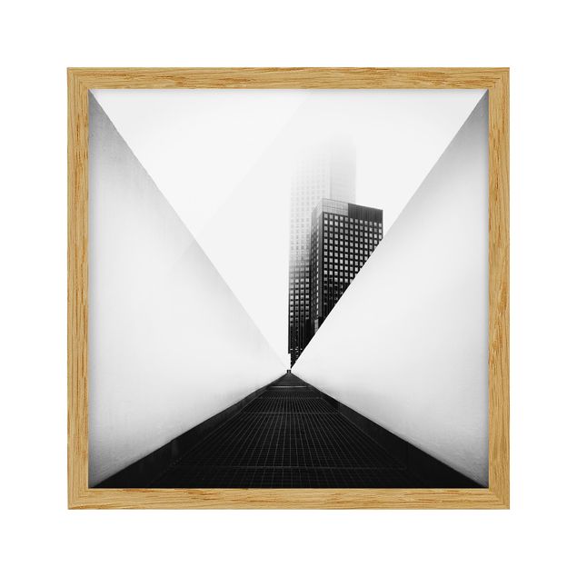 Prints industrial Geometrical Architecture Study Black And White